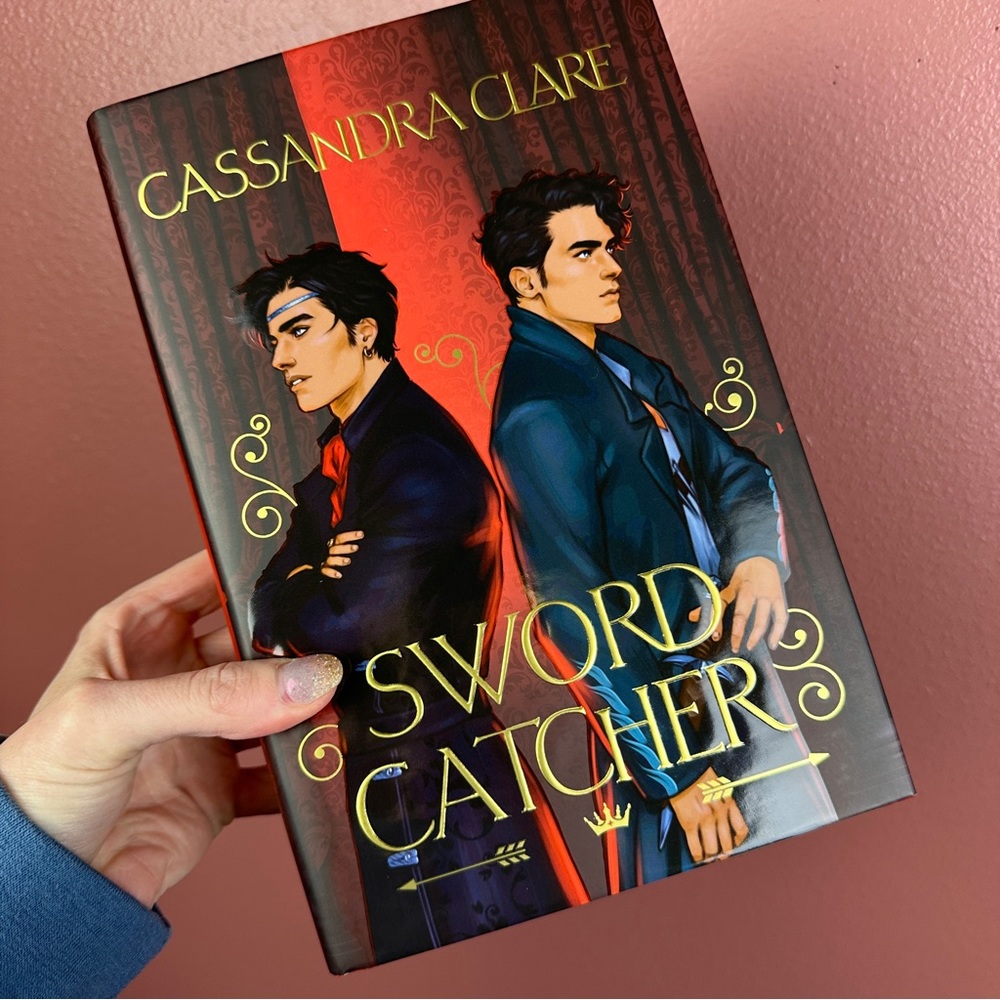 Fairyloot Sword Catcher by Cassandra Clare Exclusive Edition SIGNED Sprayed Edge